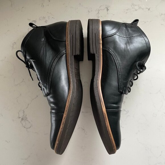 Sondergaard Copenhagen SSSF853 Lace Up Hi Top Leather Boots Black Sz 44 - Picture 6 of 14